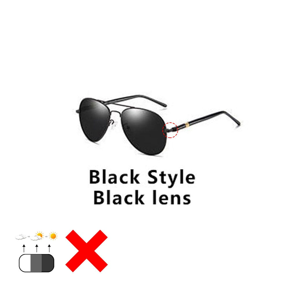 Photochromic Sunglasses Men Polarized Driving Chameleon Glasses Male Change Color Sun Glasses Day Night Vision Driver Eyewear - dabarey