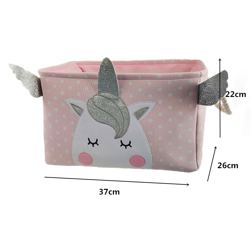 Foldable Laundry Basket for Clothes for kids baby Toys canvas wasmand large storage