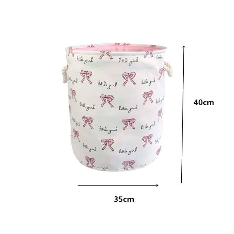 Foldable Laundry Basket for Clothes for kids baby Toys canvas wasmand large storage