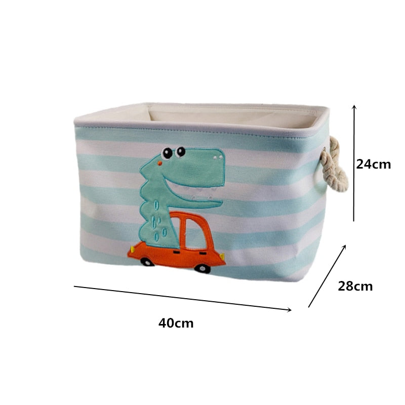 Foldable Laundry Basket for Clothes for kids baby Toys canvas wasmand large storage