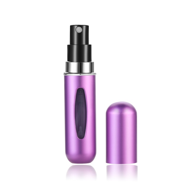 Perfume Bottle Portable Travel Refillable Spray Bottle Mini Empty Cosmetic Containers