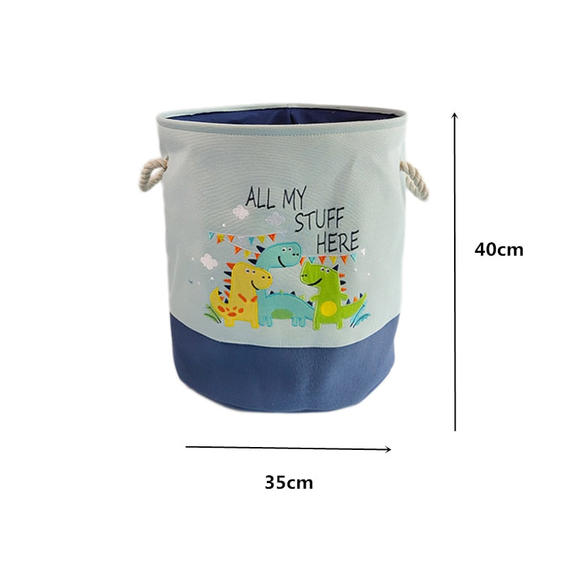 Foldable Laundry Basket for Clothes for kids baby Toys canvas wasmand large storage