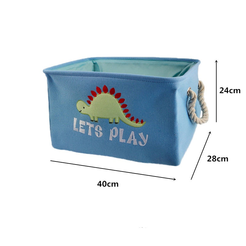 Foldable Laundry Basket for Clothes for kids baby Toys canvas wasmand large storage