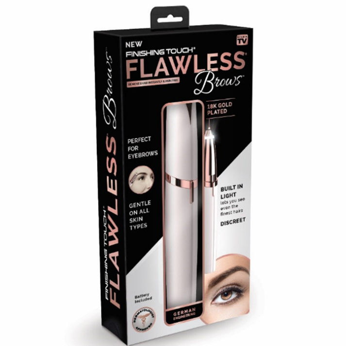 Flawlessly Brows Electric Eyebrow Remover - dabarey