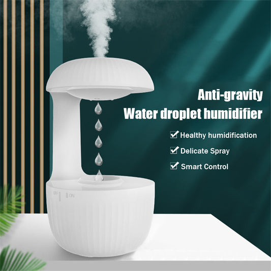 Anti-gravity Air Humidifier Mute Countercurrent Humidifier Levitating Water Drops Cool Mist Maker Fogger Relieve Fatigue - dabarey