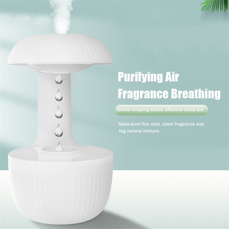 Anti-gravity Air Humidifier Mute Countercurrent Humidifier Levitating Water Drops Cool Mist Maker Fogger Relieve Fatigue - dabarey