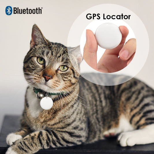 GPS Tracker For Dogs Cat Pet Child Smart Tag Gadgets Keychain For Keys Search Key Finder Mini Anti Lost Alarm Gps Locator Pets Products - dabarey