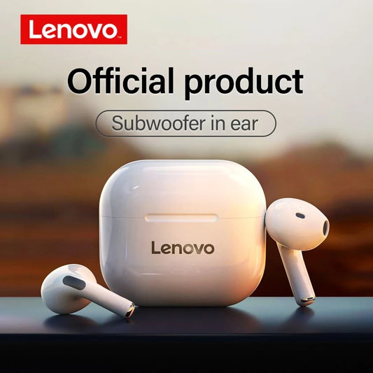 Original Lenovo LP40 wireless headphones TWS Bluetooth Earphones Touch Control Sport Headset Stereo Earbuds For Phone Android - dabarey