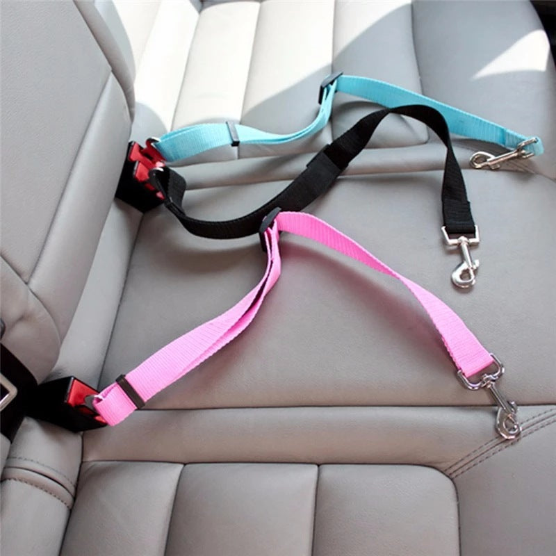 Adjustable Dog Safety Seat Belt - dabarey